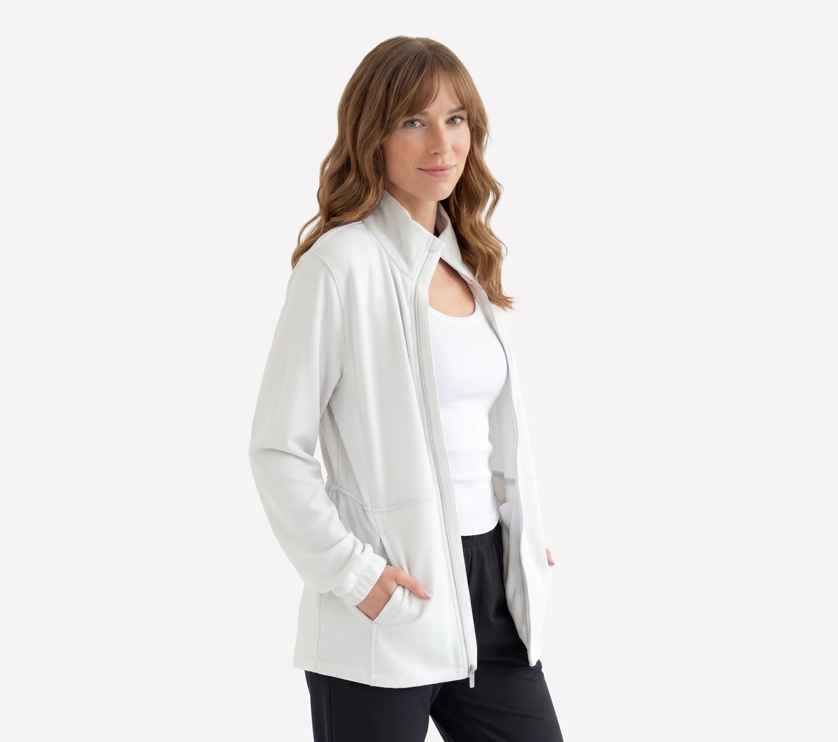 Women Cozy Luxe Tunic Jacket