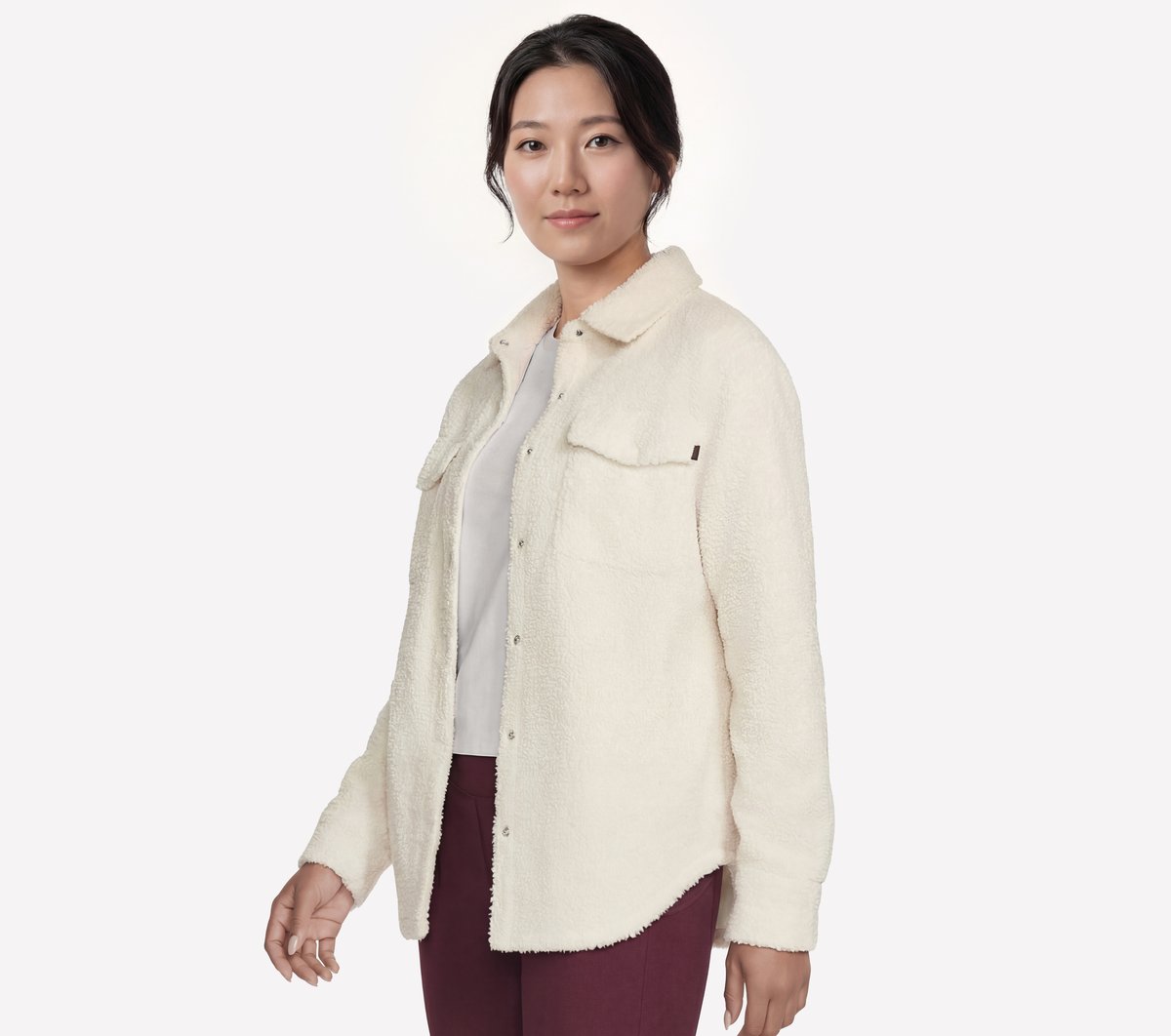 Women Sherpa Shacket