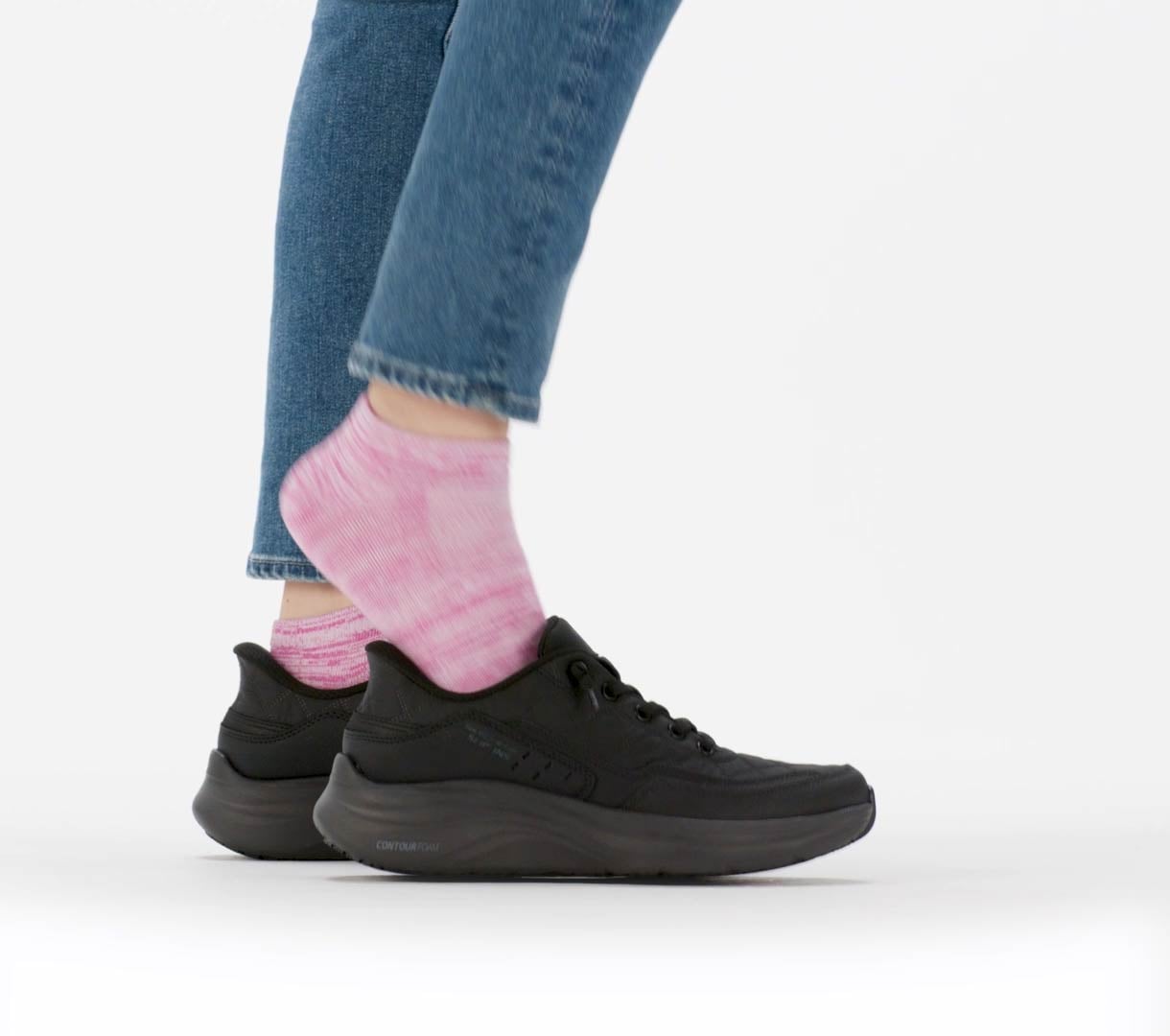 Women Slip-ins Work Slip-Resistant: Contour Foam - Cozy Fit