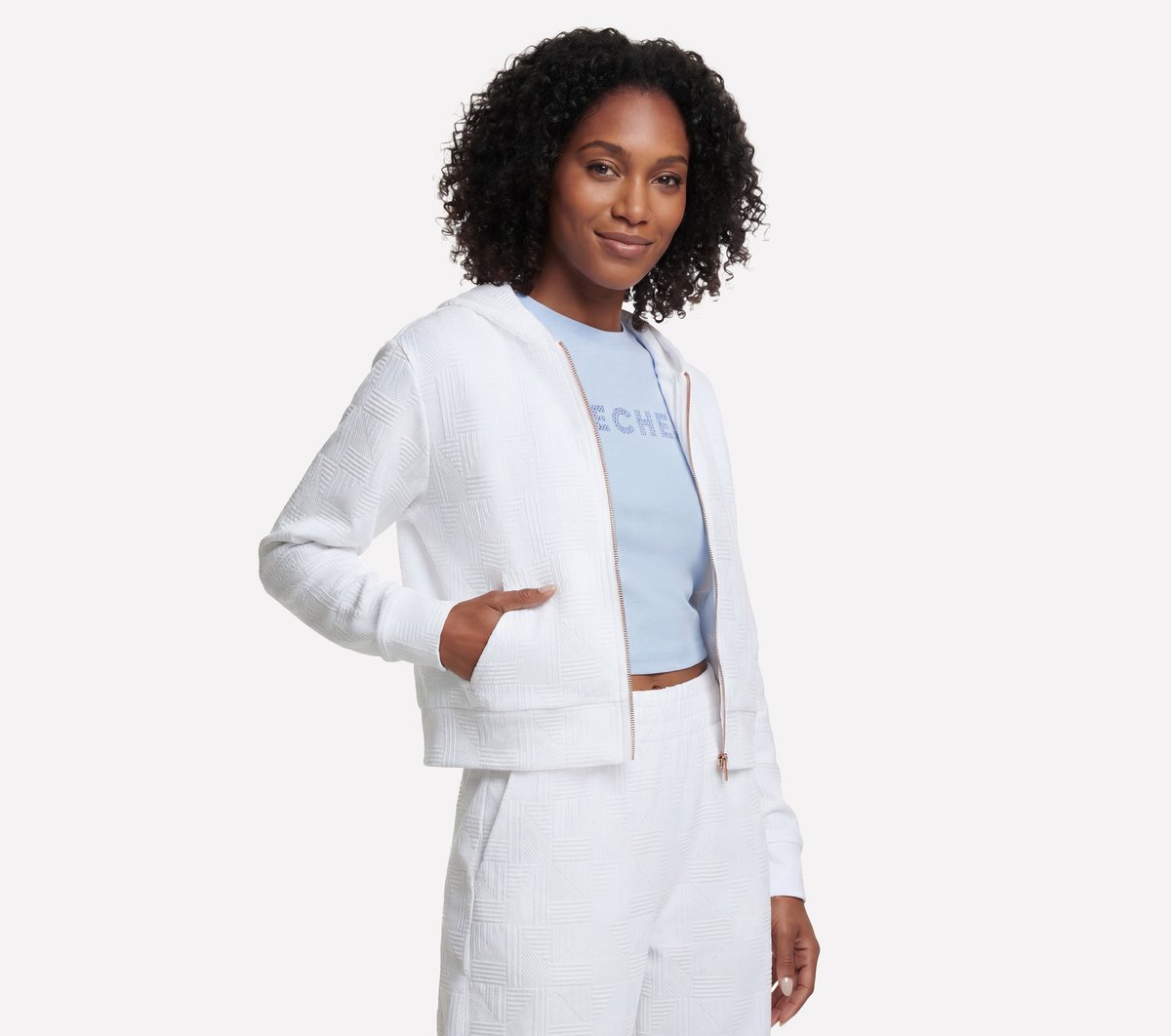 Women GO WALK Everywhere Diamond Full Zip Jacket