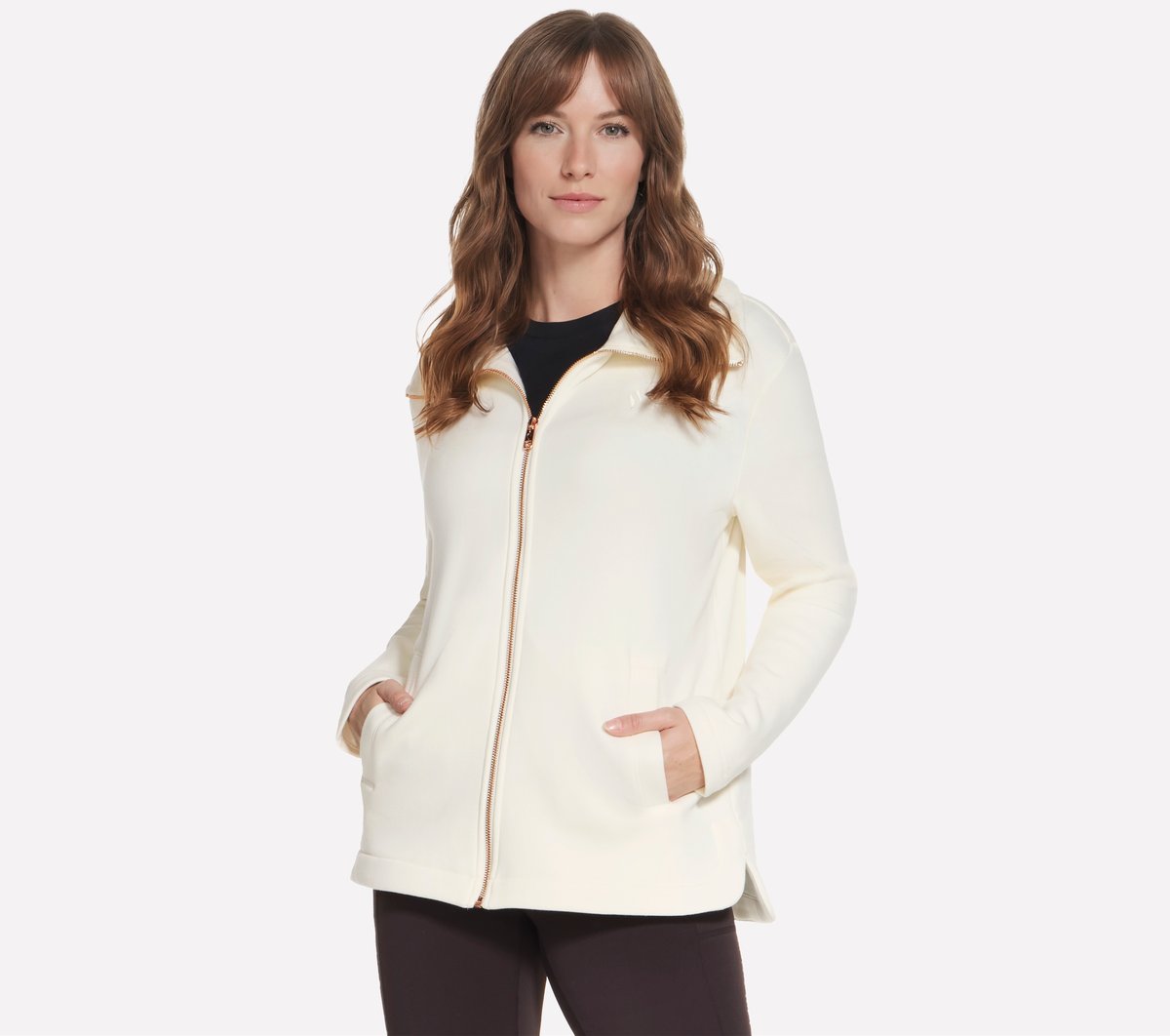 Women GO SNUGGLE Tunic Full Zip Jacket
