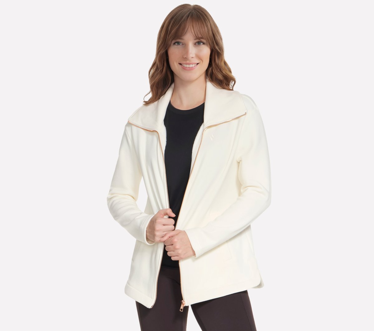 Women GO SNUGGLE Tunic Full Zip Jacket