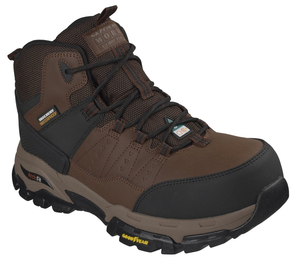 Men Work Waterproof: Arch Fit Tarver CT
