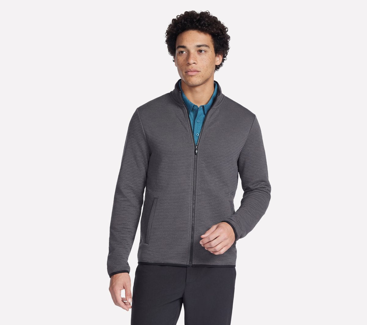 Men The Hoodless Hoodie Ottoman Jacket