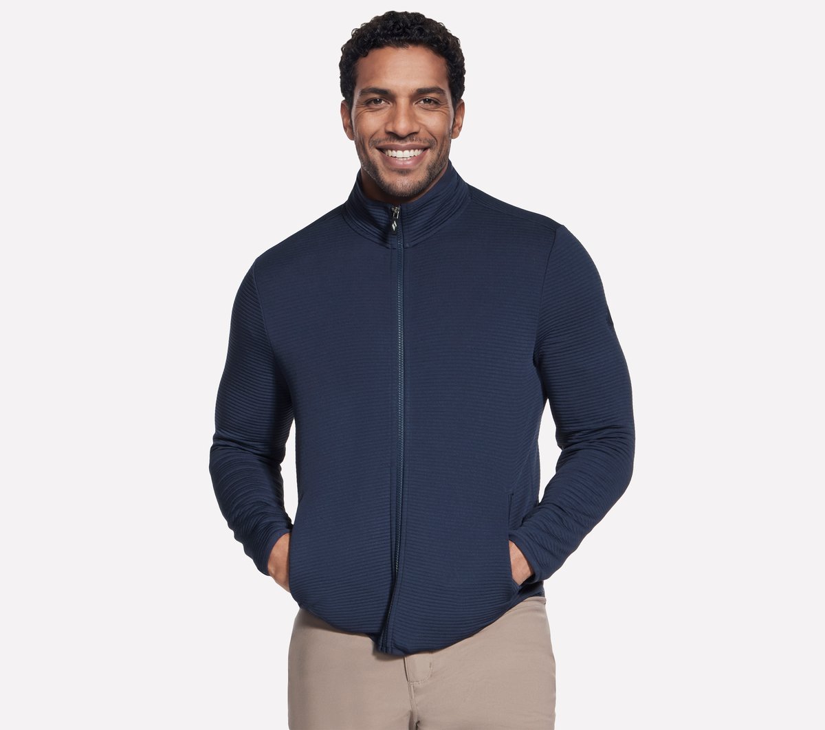 Men The Hoodless Hoodie Ottoman Jacket