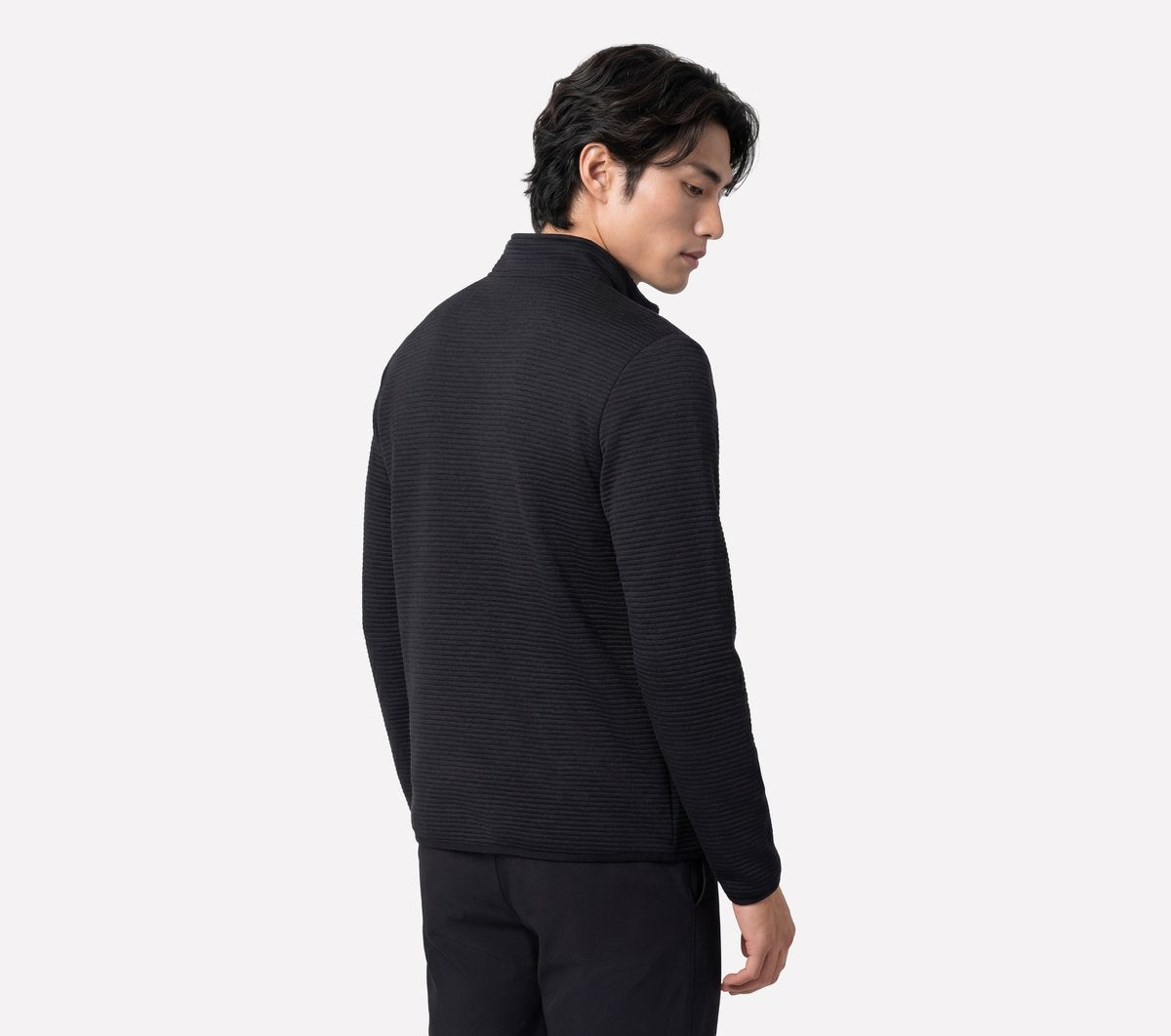 Men The Hoodless Hoodie Ottoman Jacket