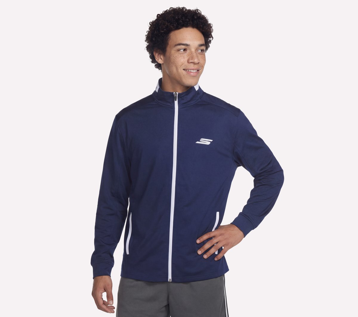 Men Hoops Track Jacket