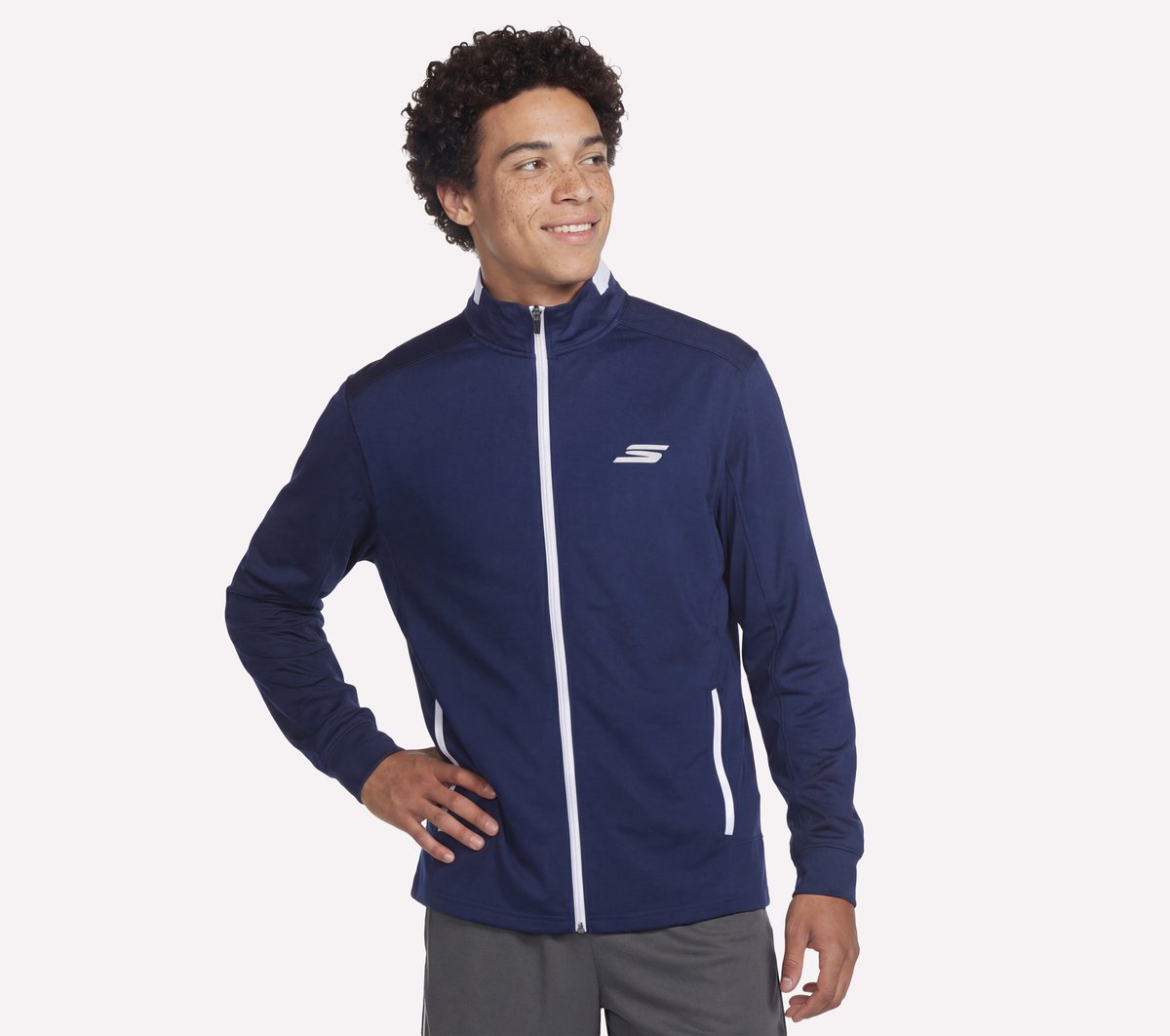 Men Hoops Track Jacket