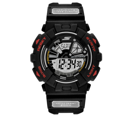 Men Digital Black Watch