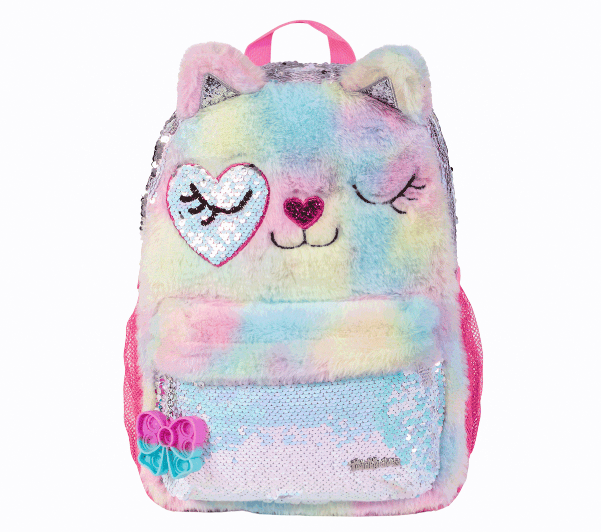 Kids Twinkle Toes: Fur Cat Backpack