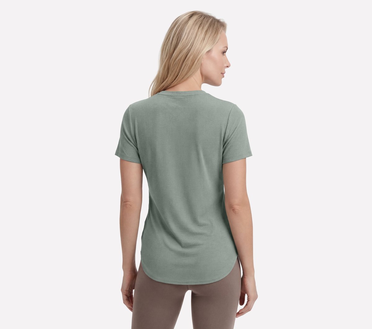 Women GO WALK Luxe Rib Tunic Tee