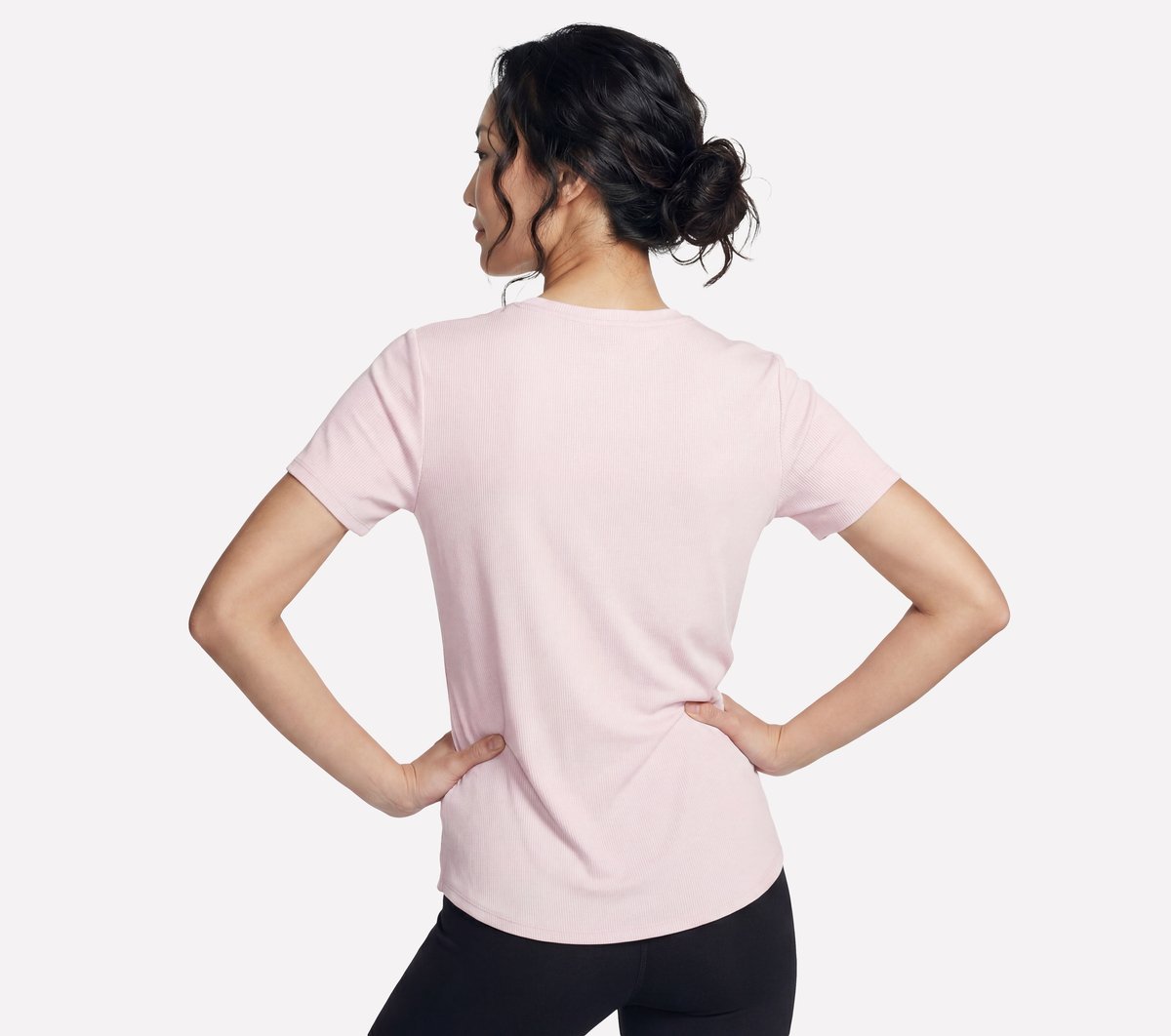 Women GO WALK Luxe Rib Tee
