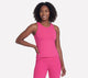 WHITE / HOT PINK