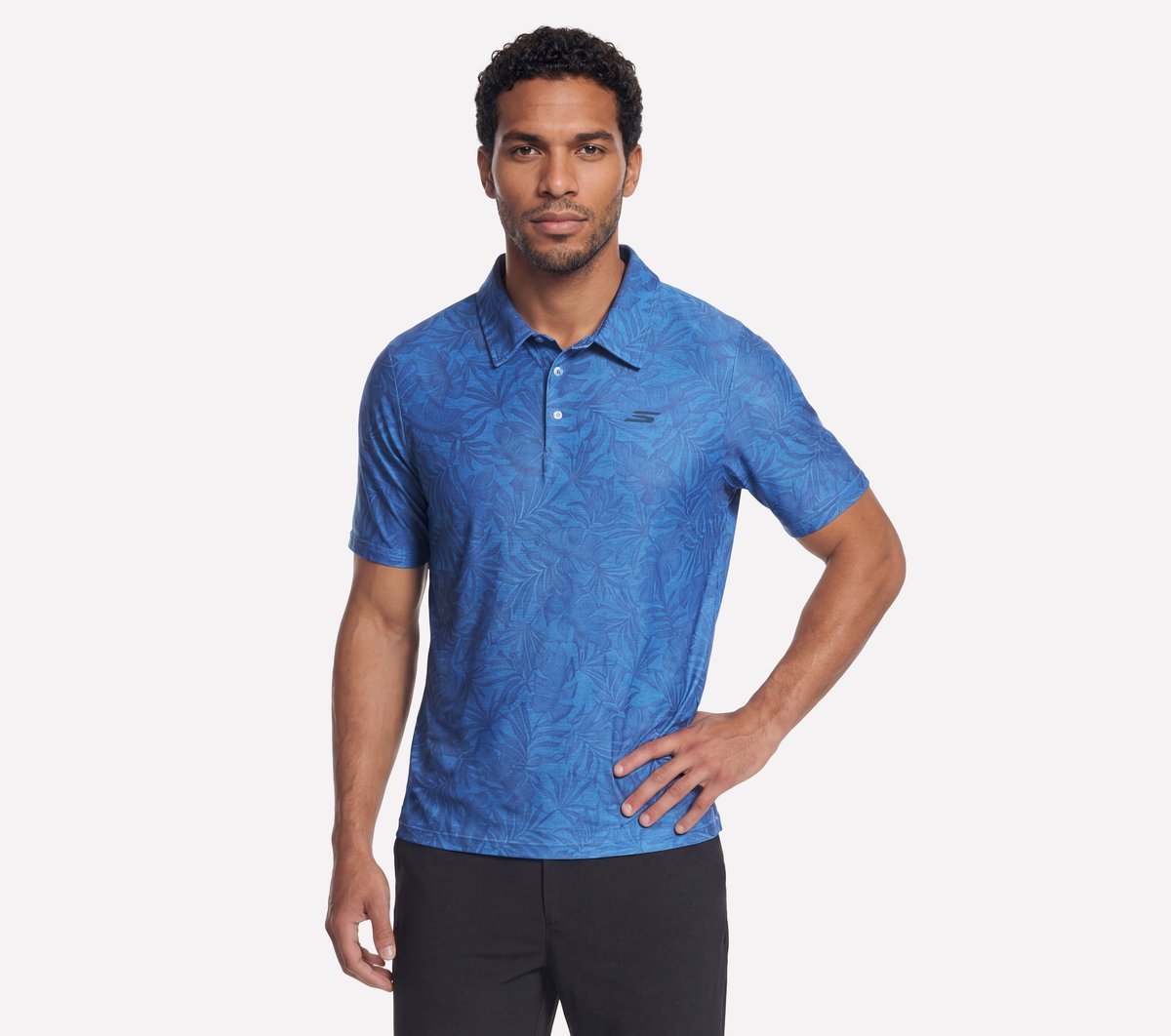 Men GO DRI All Day Printed Polo