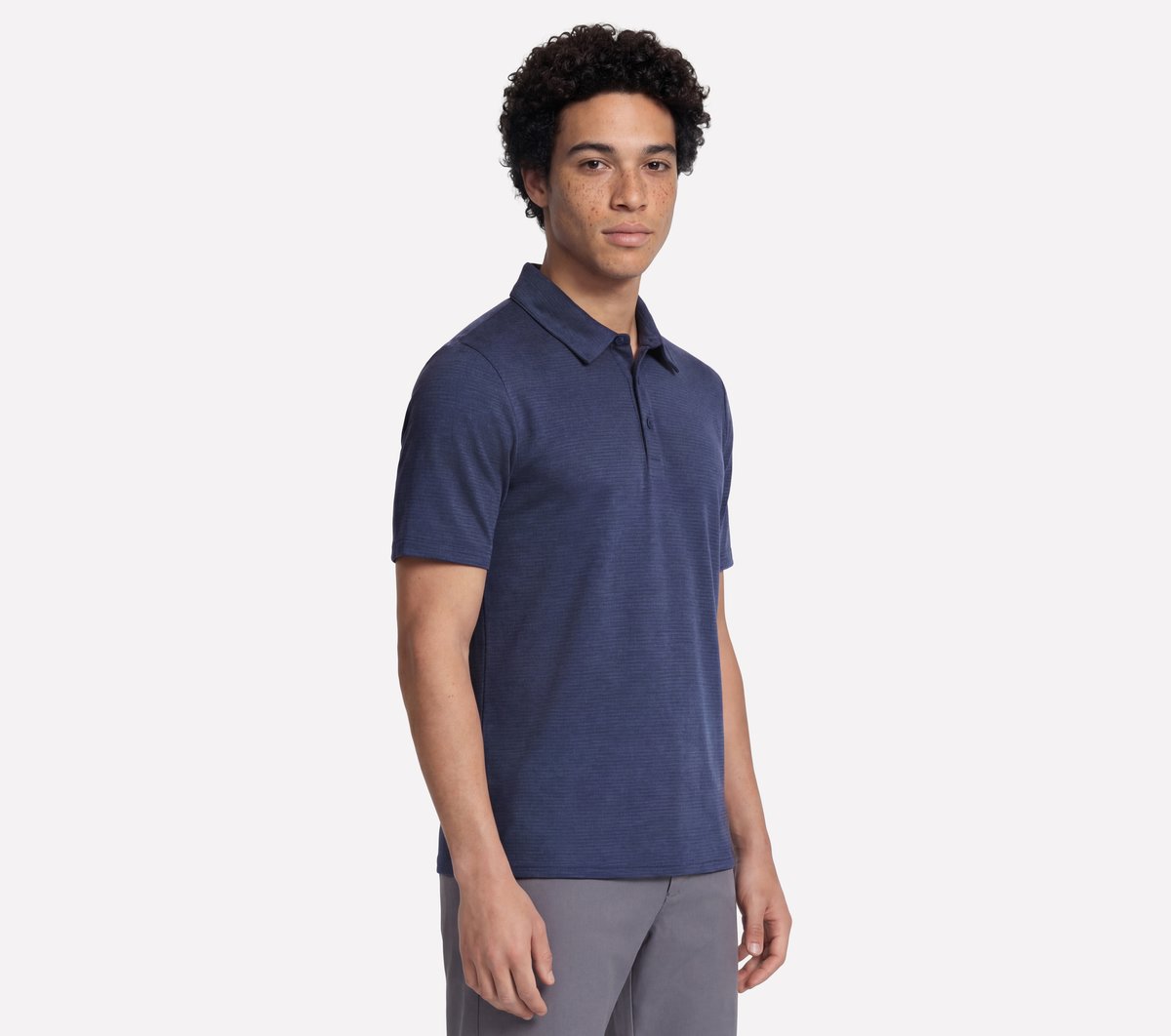 Men GO GOLF GO DRI All Day Stripe Polo