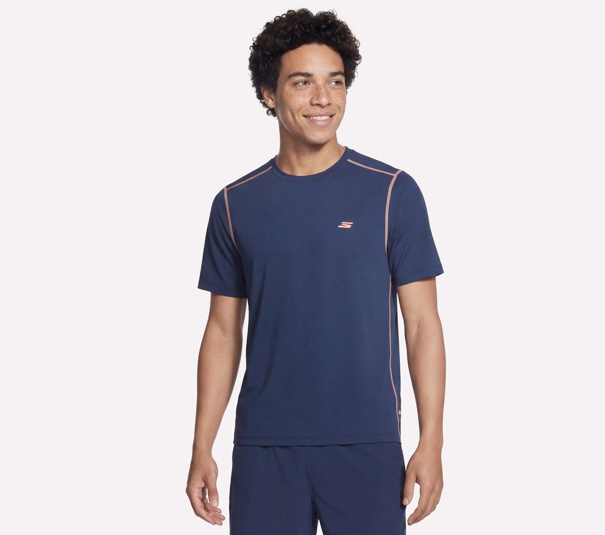 Men GO RUN Vapor Tee