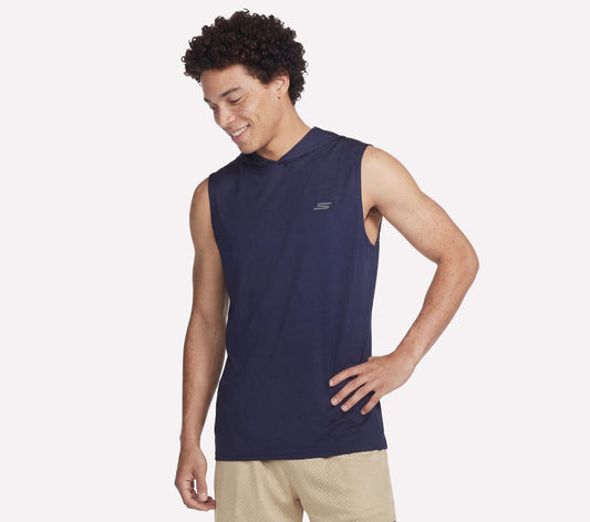 Men Hoops Sleeveless Hoodie