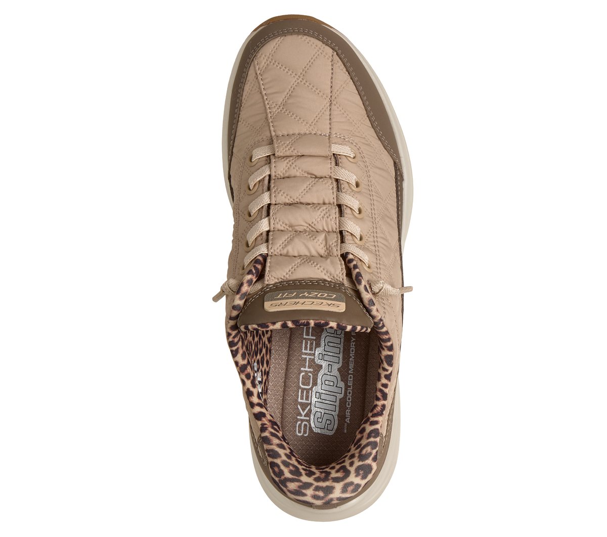Women Slip-ins: Contour Foam - Cozy Fit Leopard Dream
