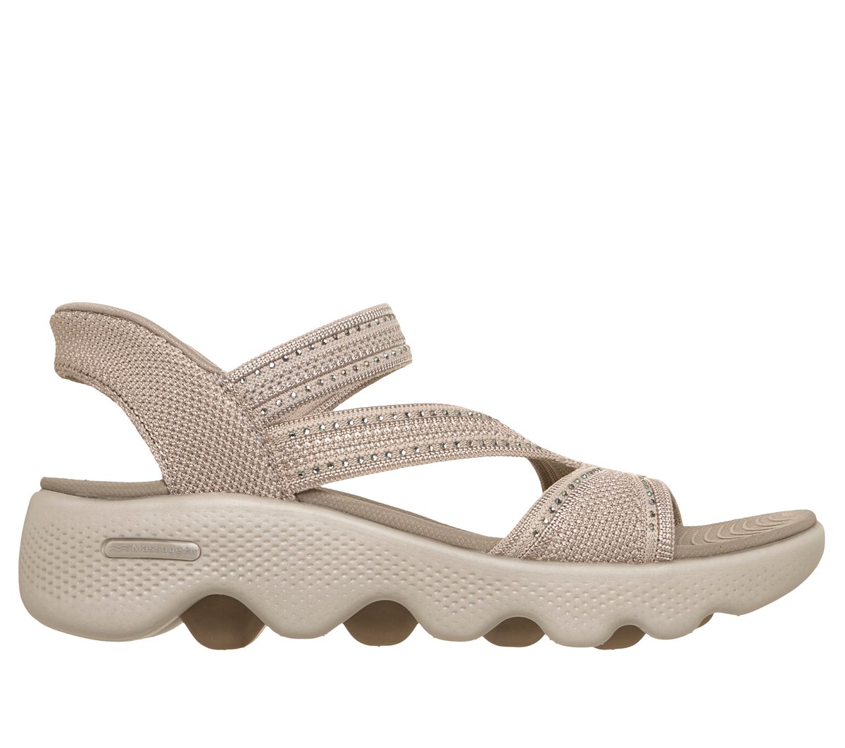 Women Slip-ins: GO WALK Massage Fit Sandal - Elise