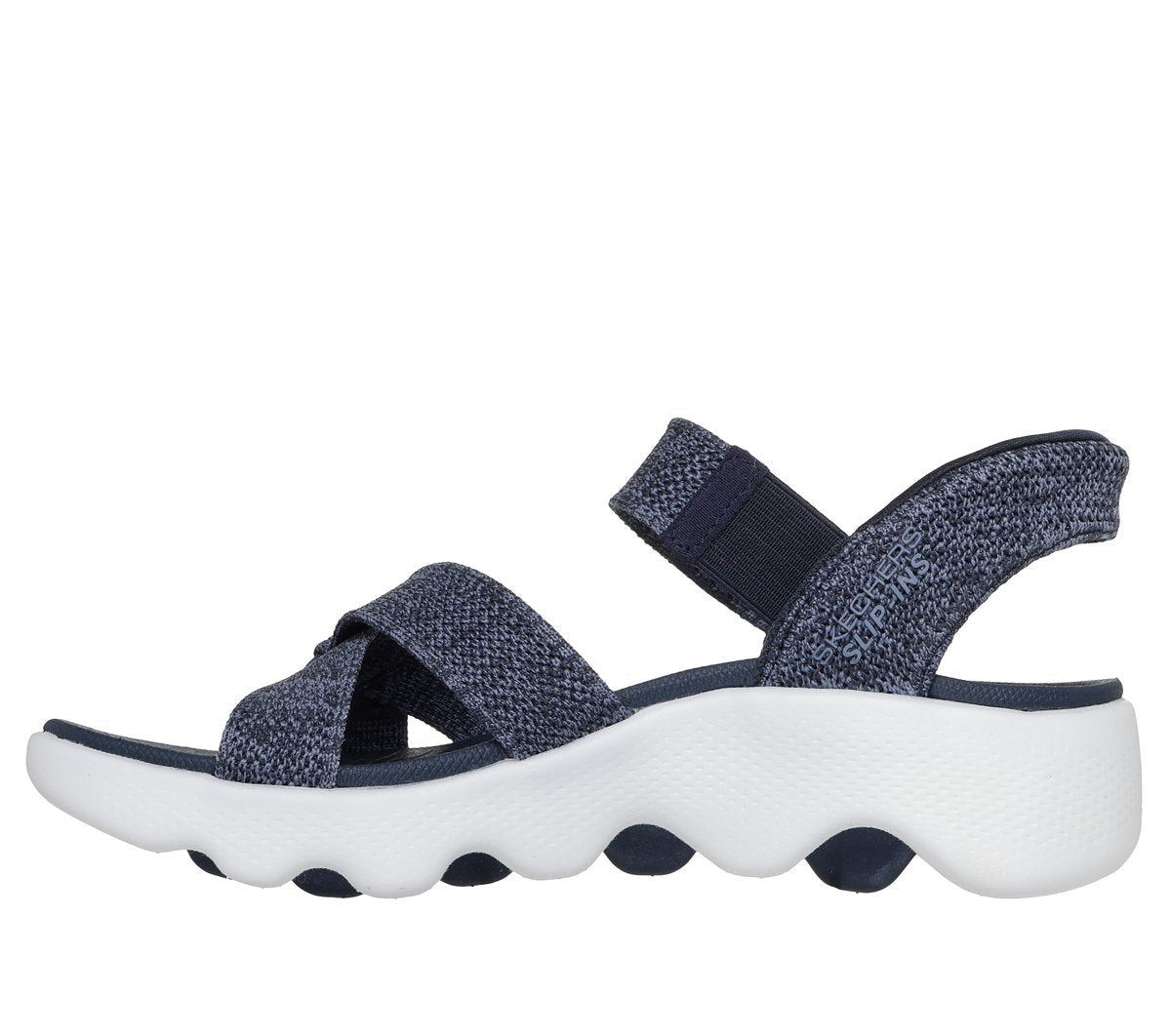Women Slip-ins: GO WALK Massage Fit Sandal - Heather