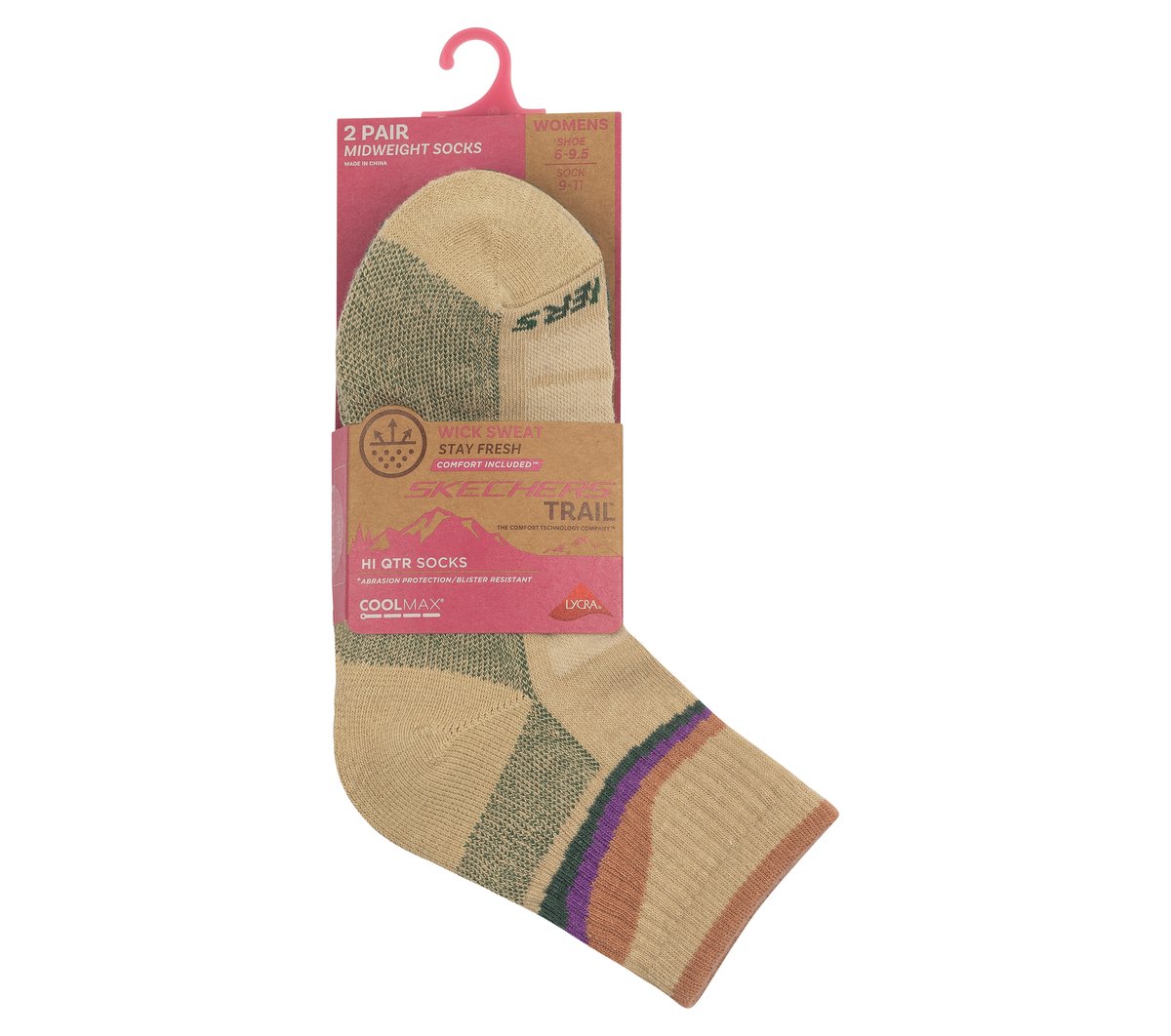 Women 2 Pack Women's Trail Quarter Socks