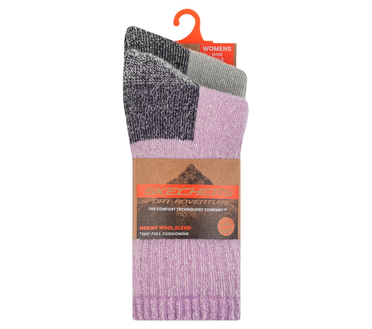 Women 2 Pack Women's Crew Wool Socks