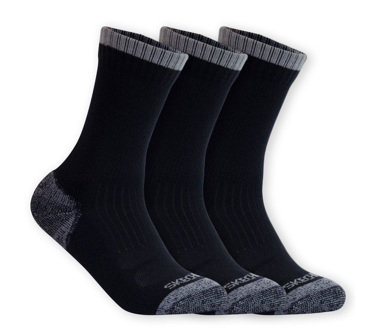 Women|Men 3 Pack Half Terry Work Crew Socks