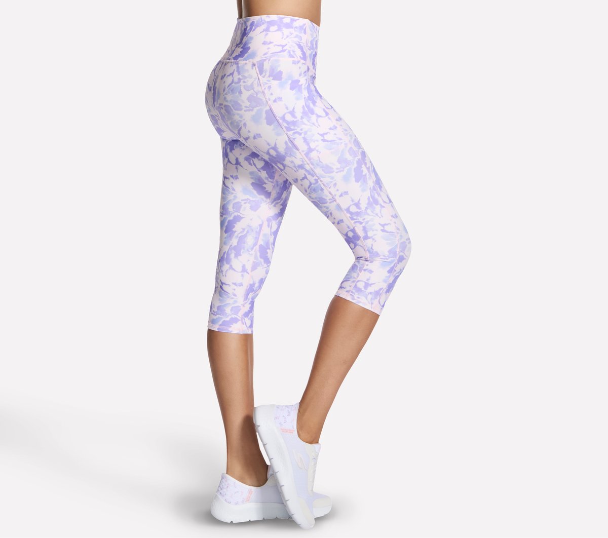 Women GO FLEX Printed High Waisted Capri