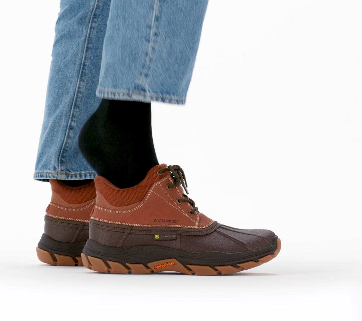 Men Slip-ins John Deere Waterproof Relaxed Fit: Respected - Swamper