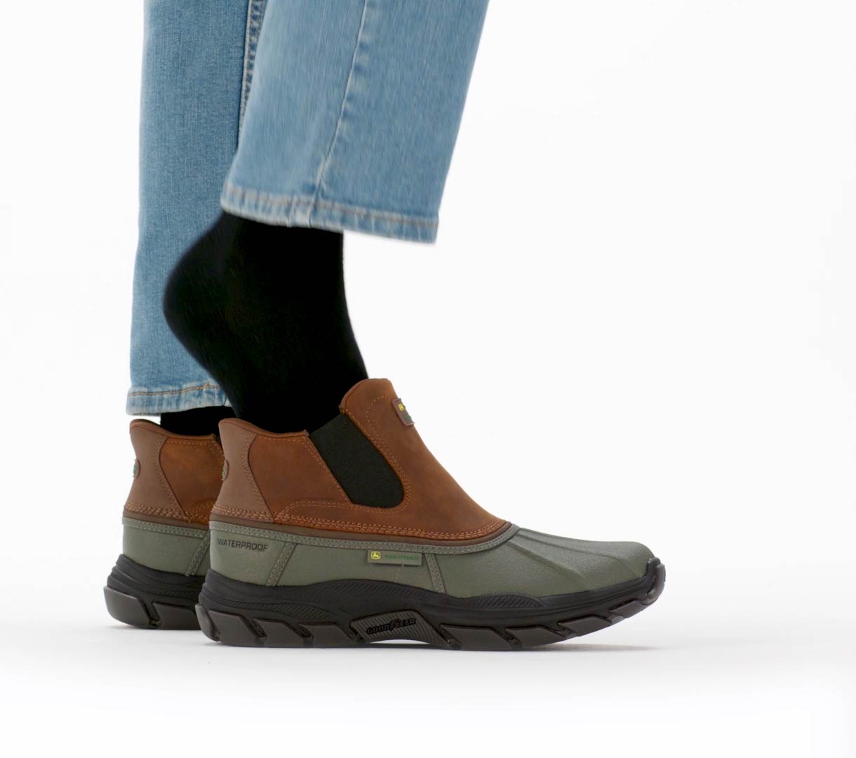 Men Slip-ins John Deere Waterproof Relaxed Fit: Respected - Langdon