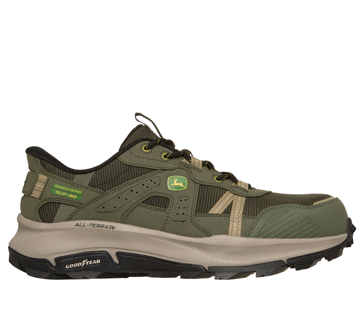 Men Slip-ins John Deere Relaxed Fit: Equalizer 5.0 Trail - Orchard ST