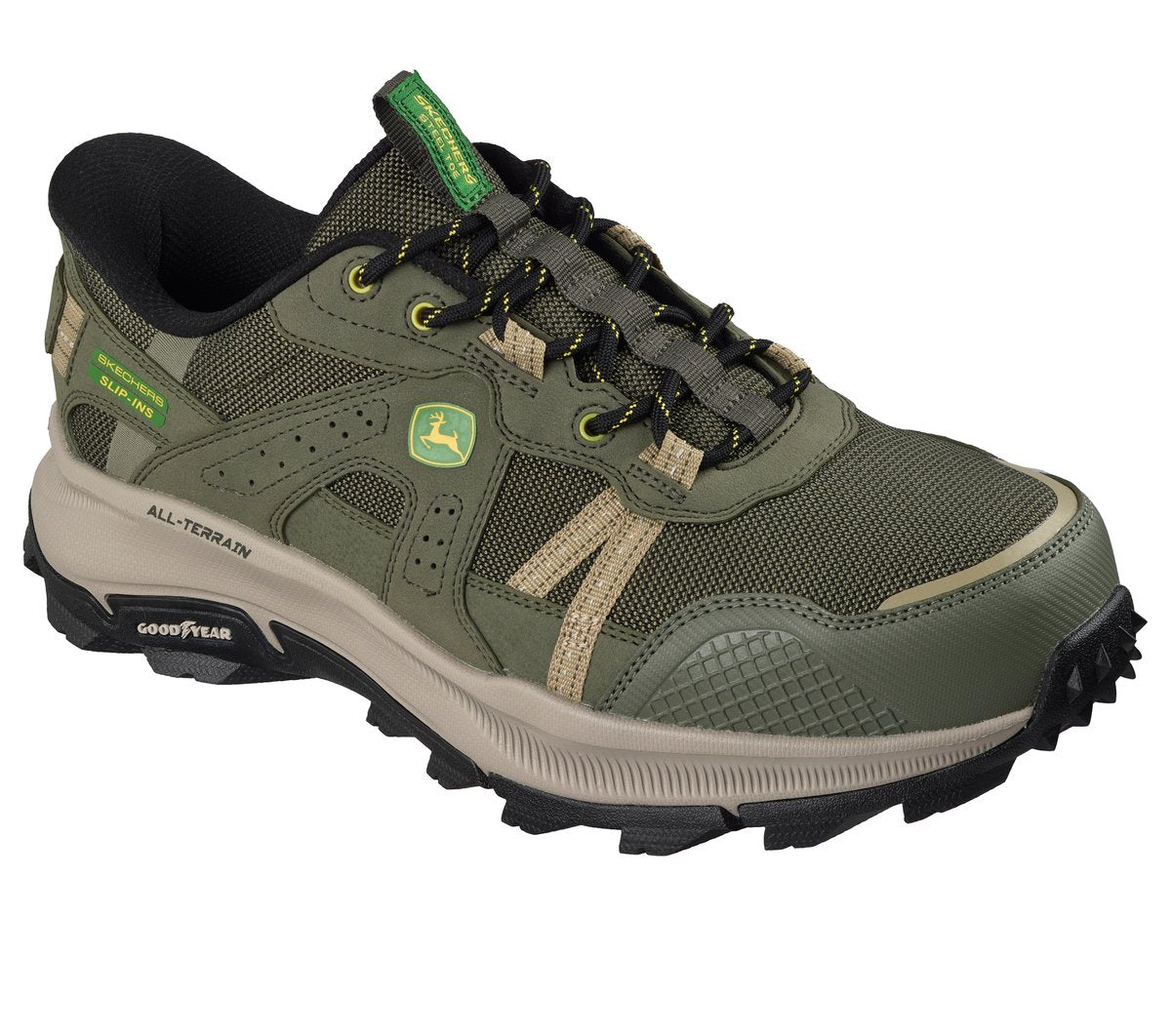 Men Slip-ins John Deere Relaxed Fit: Equalizer 5.0 Trail - Orchard ST