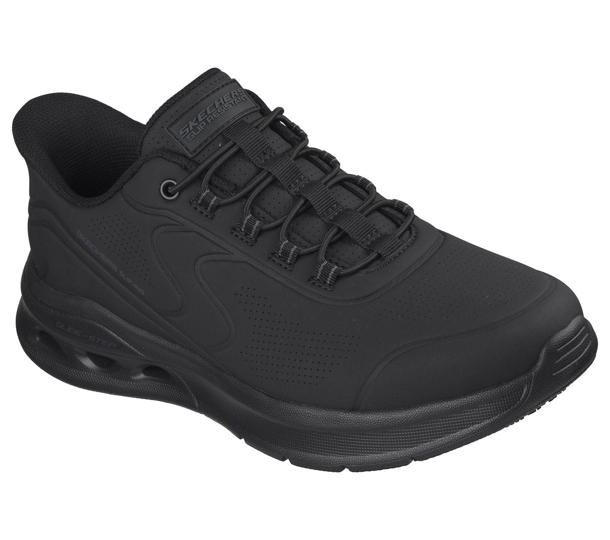 Men Slip-ins Work Slip-Resistant Relaxed Fit: Arc Waves 2.0