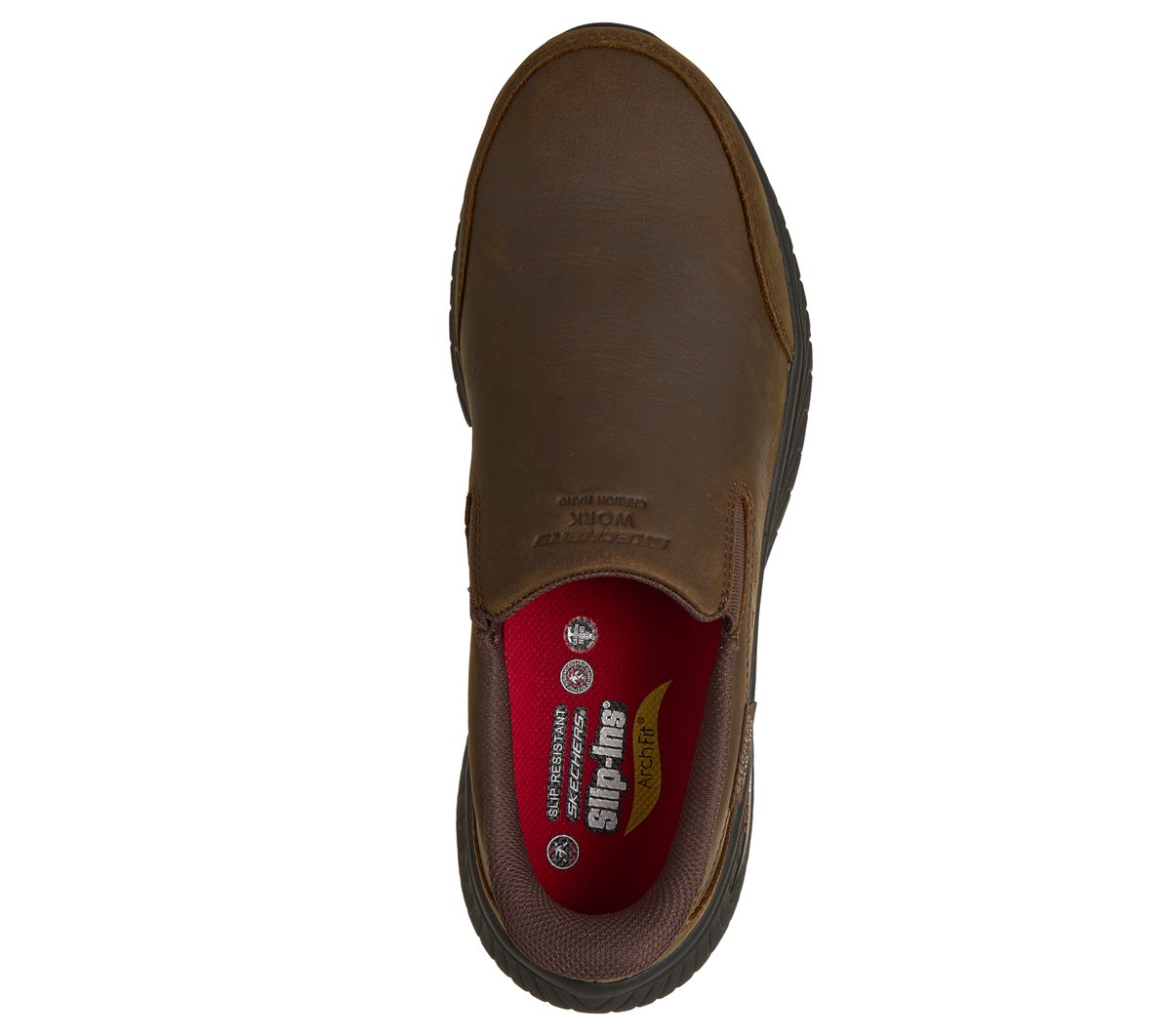Men Slip-ins Work Slip-Resistant: Arch Fit Crosser