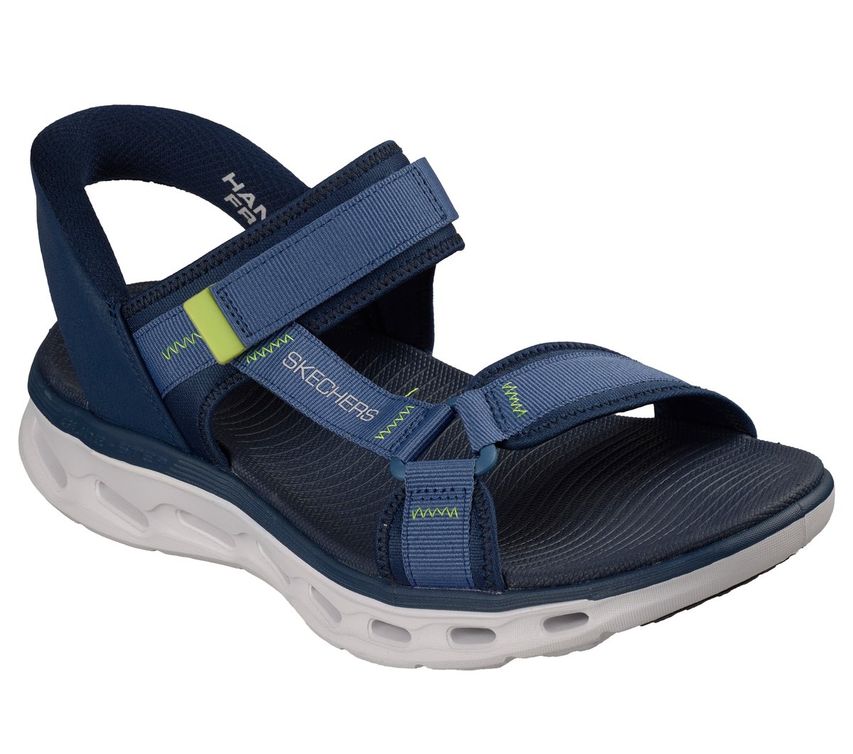 Men Slip-ins: GO WALK Glide-Step 2.0 Sandal - Gerry