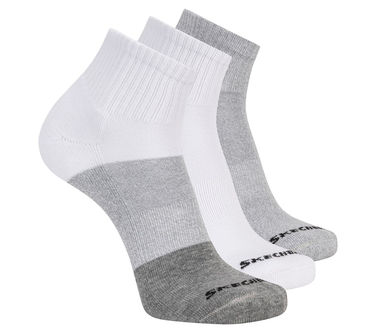 Men 3 Pack Men's Colorblock Quarter Socks