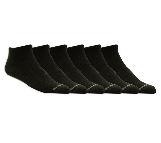 Men 6 Pack Non Terry Low Cut Socks