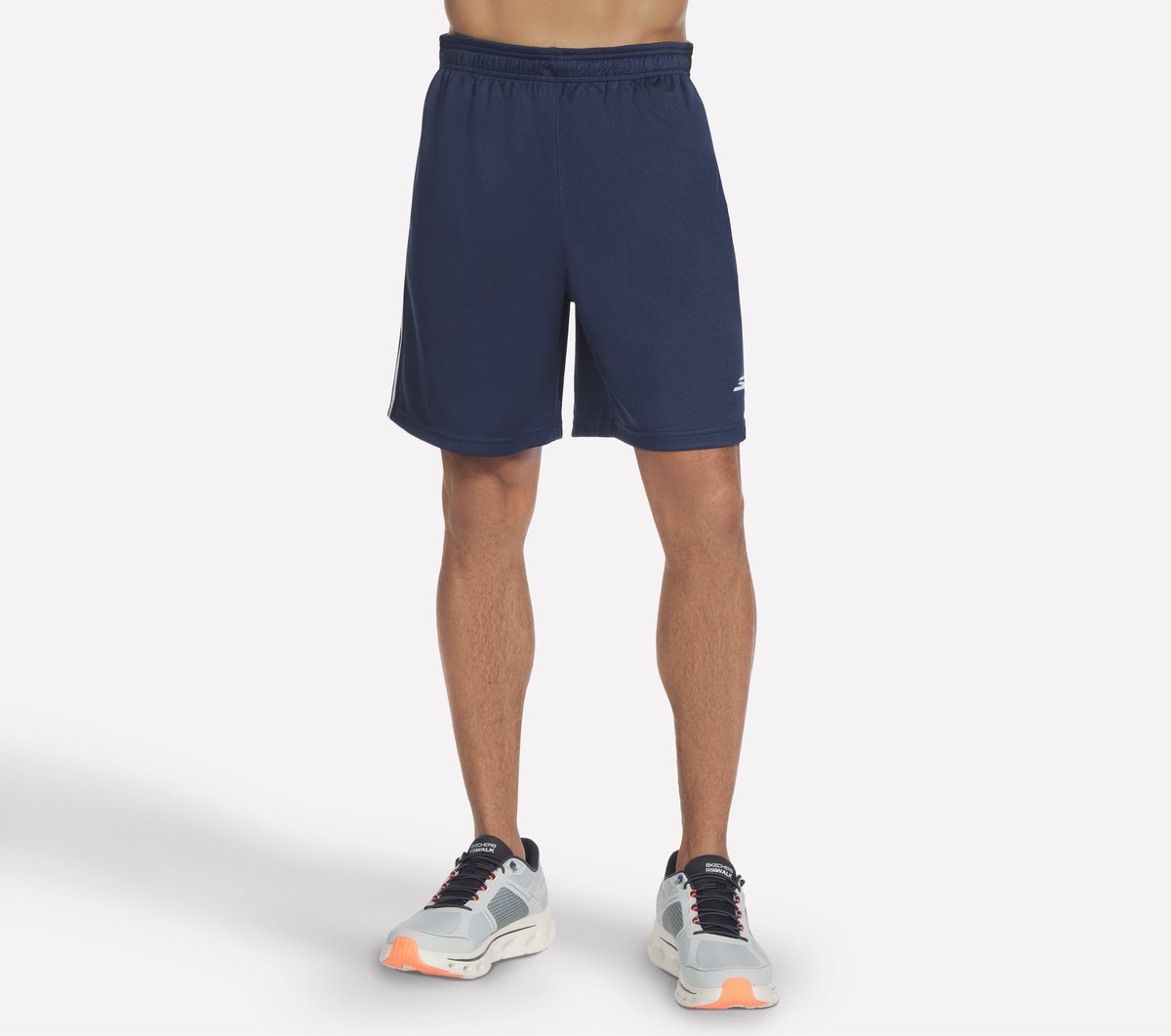 Men Hoops 7 Inch Colorblocked Short