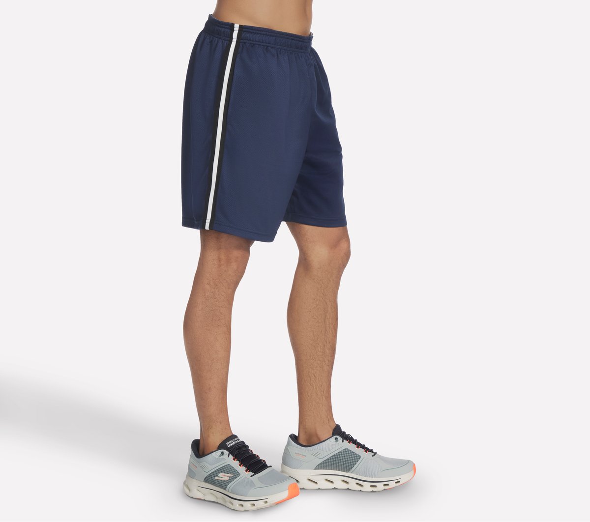 Men Hoops 7 Inch Colorblocked Short