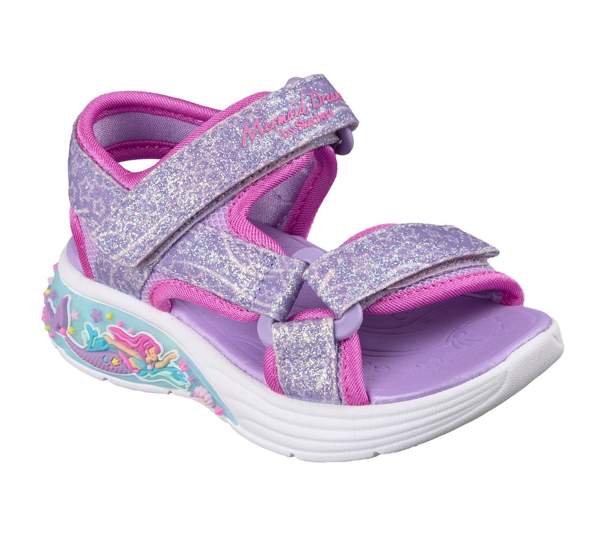 Kids S-Lights: Mermaid Dreams Sandal - Marina Bliss