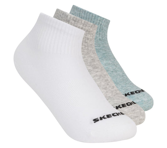 Kids 3 Pack Boys' Quarter Crew Cotton Socks