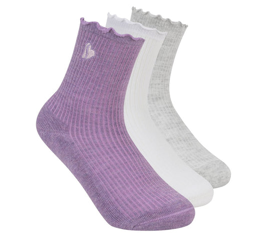Kids 3 Pack Kids Ankle Lettuce Socks