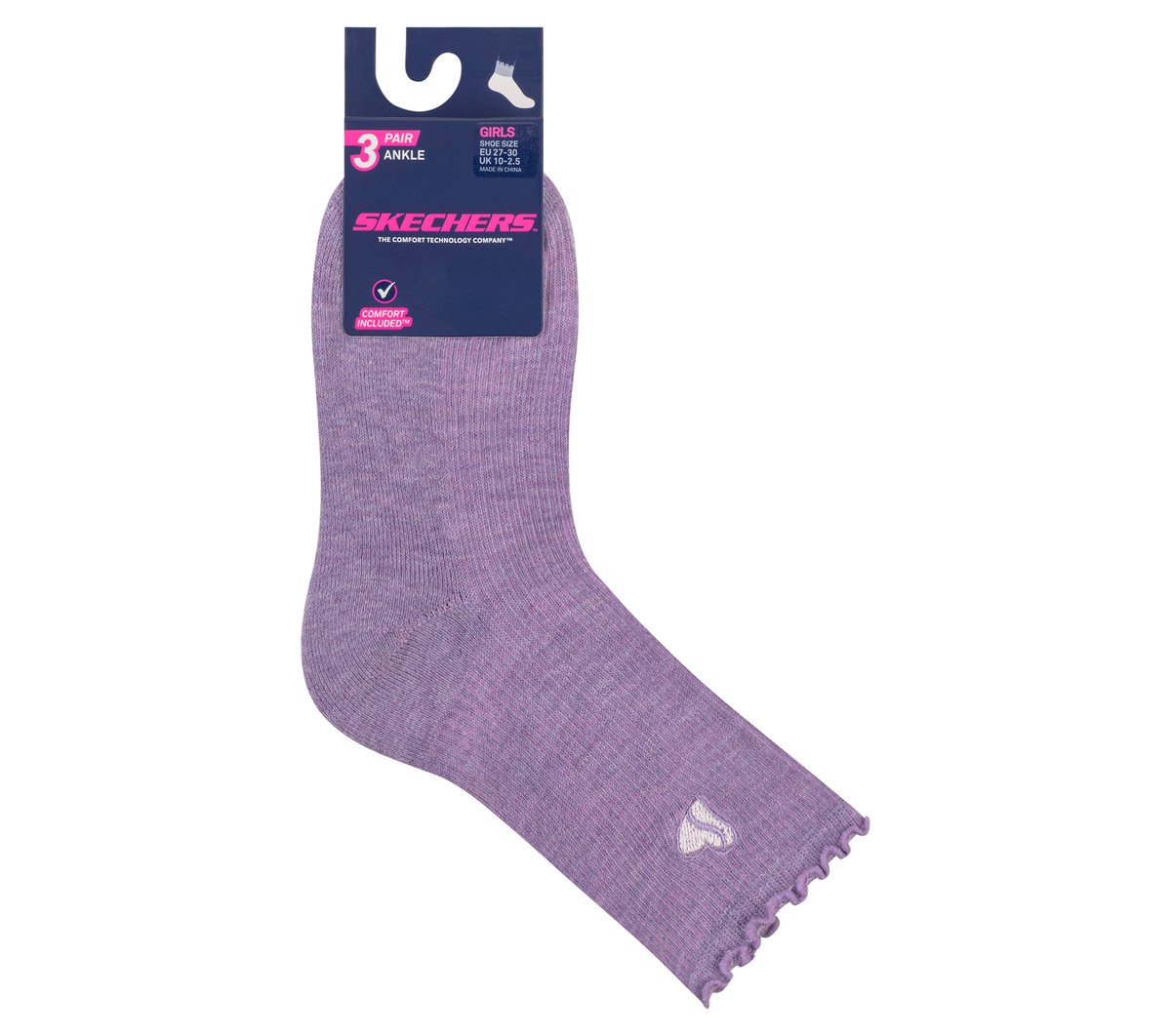 Kids 3 Pack Kids Ankle Lettuce Socks